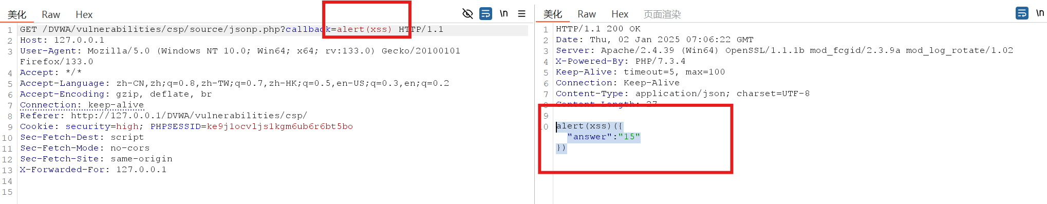 DVWA靶场CSP Bypass (漏洞绕过) 漏洞通关及源码审计